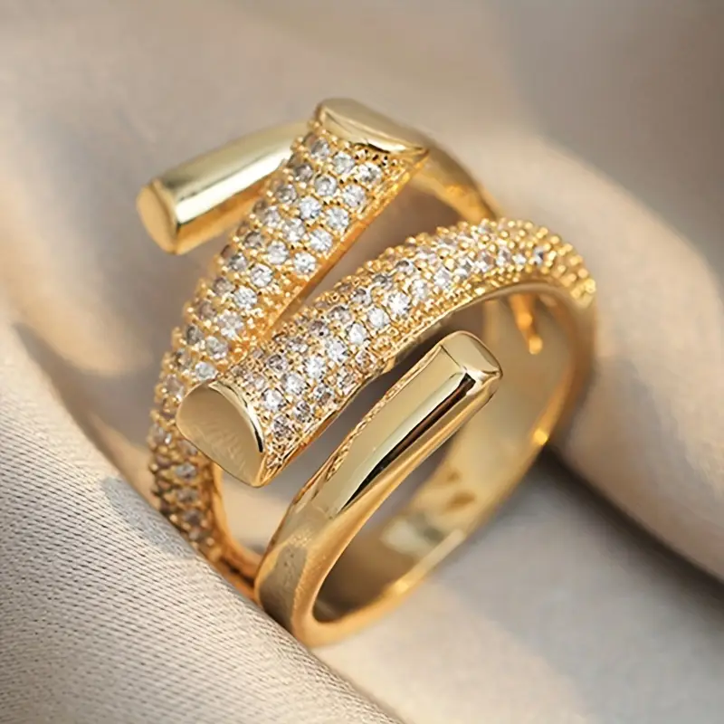 Brillanter Goldring